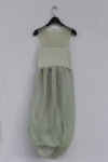 SWAYING/KNIT Crochet stitching rotating skirt SW212LS20 Green PS32